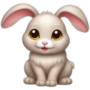 cute bunny sticker