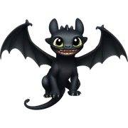 Toothless   sticker