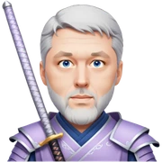 Gentle Samurai sticker
