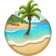 Beach sticker
