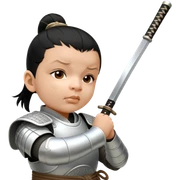 Zen Samurai sticker