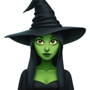 Wicked elphaba  sticker