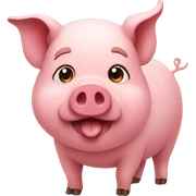 pig sticker