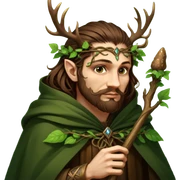 Forest Wizard sticker