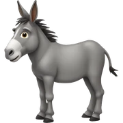 Donkey sticker
