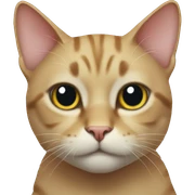Cat cat sticker