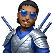 Steadfast Samurai sticker