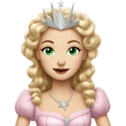 Glinda from the new wicked movie sticker