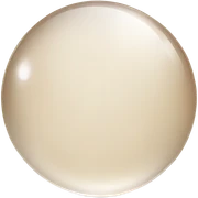 Beige crystal circle sticker