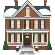home alone house sticker