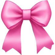 Pink bows sticker