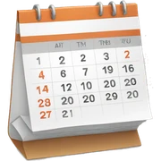 CALENDAR sticker