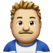 Sonic Fat Face sticker