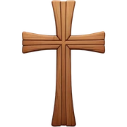 Cross sticker