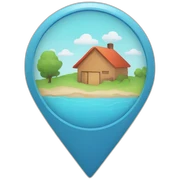 location pin sticker