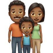 family of 3 sticker