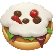 Aesthetic food sticker