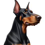 doberman sticker