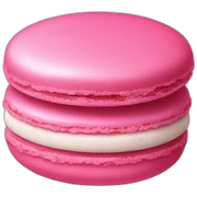 Pink macaroon sticker