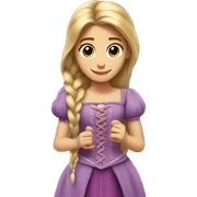 Rapunzel sticker