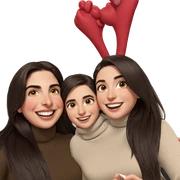 smiling girls with boys sticker