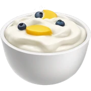 Yogurt bowl sticker