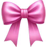 Pink bow  sticker