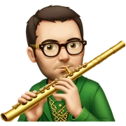 Irish Musician sticker