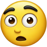 side eye yellow emoji sticker