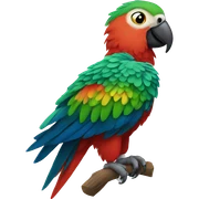 Parrot sticker