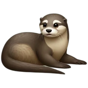 Loutre  sticker