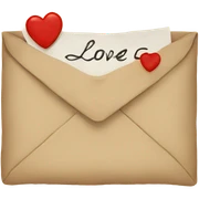 love letter sticker