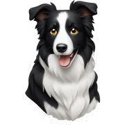 border collie sticker