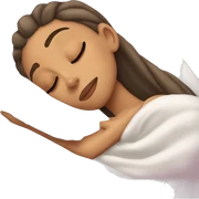 Ariana Grande sleeping sticker