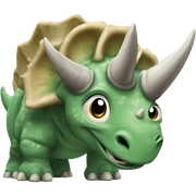 Triceratops ￼ sticker