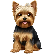 Yorkshire terrier sticker