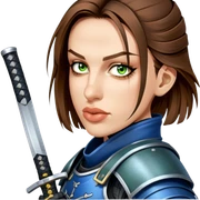 Samurai Defender sticker