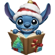 Stitch Christas  sticker