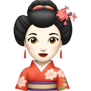 Geisha sticker
