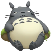 Totoro sleeping  sticker