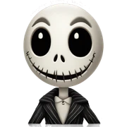 jack from nightmare before christmas  sticker
