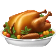cooked  turkey sticker