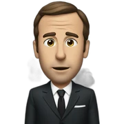 macron smoke sticker