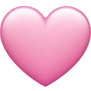 pink heart sticker
