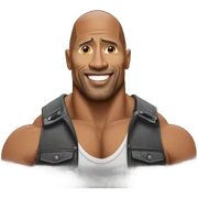 Dwayne Johnson sticker