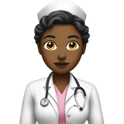 baddie nurse sticker