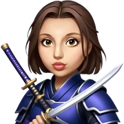 Mystic Samurai sticker