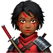 Battle-Ready Samurai sticker