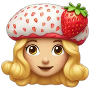 strawberry shortcake sticker