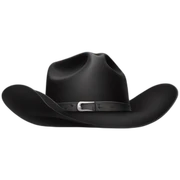 black cowboy hat sticker